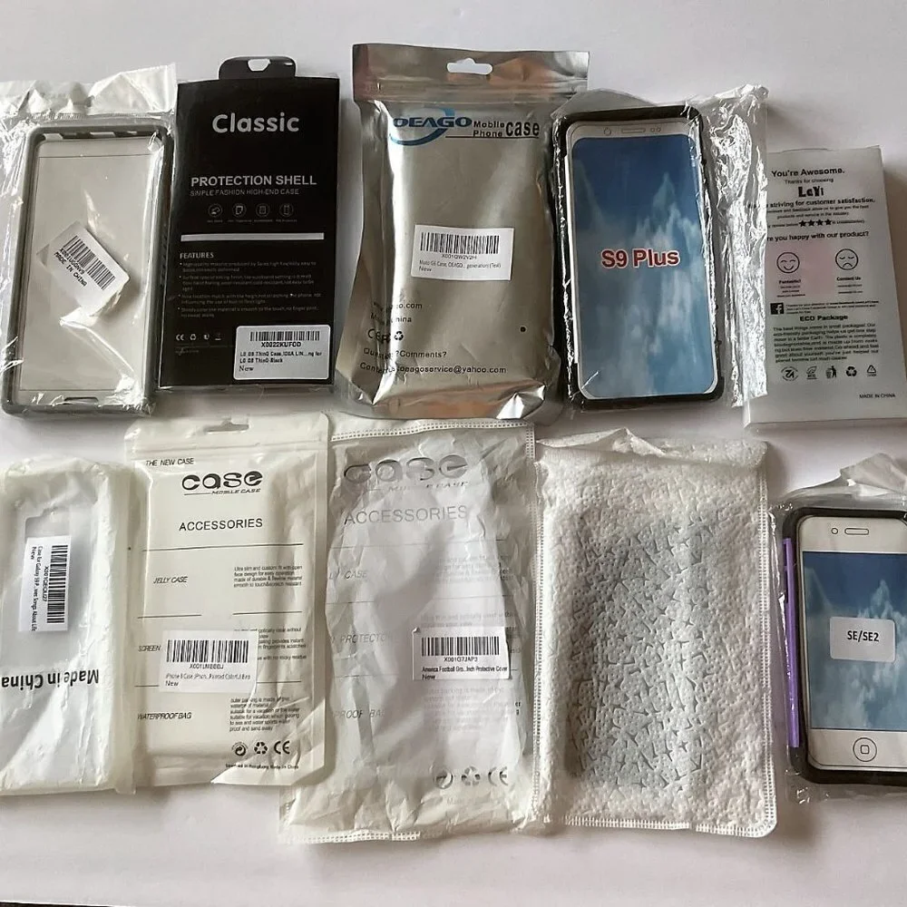 NEW CELL PHONE CASES BUNDLE OF 10